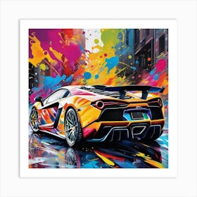 Lamborghini 177 Art Print