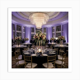 Wedding Reception 6 Art Print