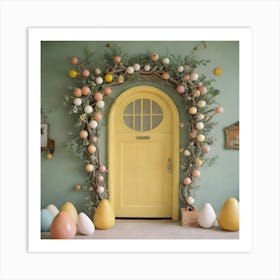 Easter Door 5 Art Print