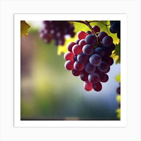 Grapes On The Vine 29 Art Print