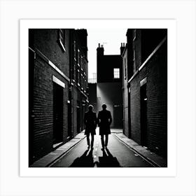 London Alley 1 Art Print