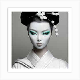 Geisha 2 Art Print