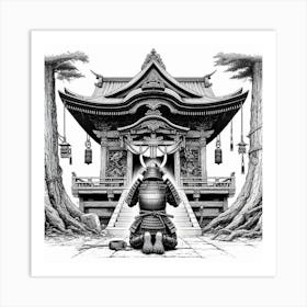 Samurai Art 20 Art Print