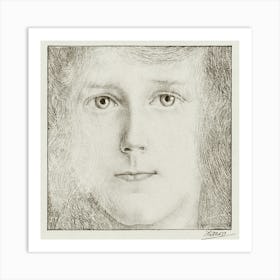 Portrait Of Willy Timmerman (1895), Jan Toorop Art Print