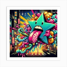 Psychedelic Art 43 Art Print