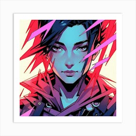 Ninja Girl Art Print