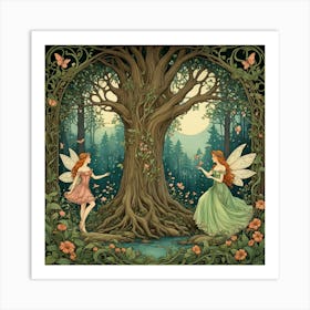 Fairy Tree Art Print