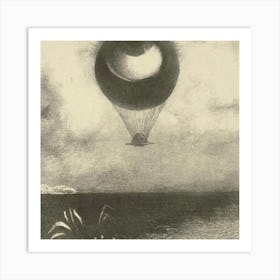 Balloon In The Sky Art Print