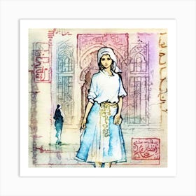 Egyptian Woman Art Print