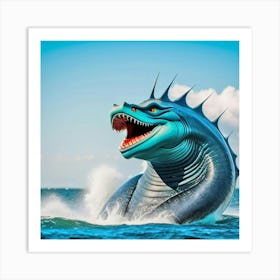 Sea Monster 1 Art Print