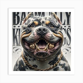 Batty Kings Art Print