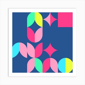 Geometric Shapes Art Print