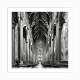 Cathedral Of Notre Dame Art Print