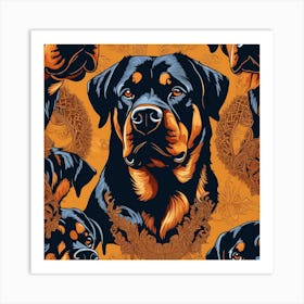 Perro Casero De Ojos Dulces Art Print