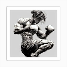 Boxer Art Print