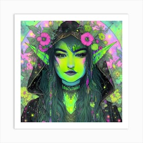 Elven Alyssa Art Print