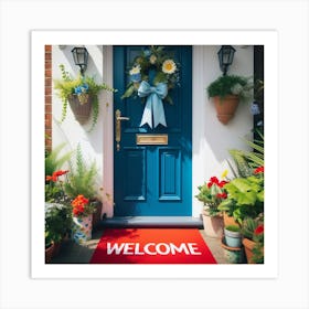 Front door Art Print