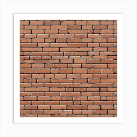 Brick Wall Background 1 Art Print