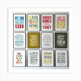 Poster Set Art Print