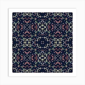 Seamless Pattern 16 Art Print