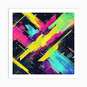 Abstract Painting 365 Art Print