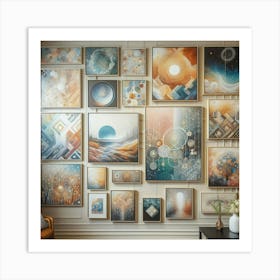 Abstract Painting 73 Art Print