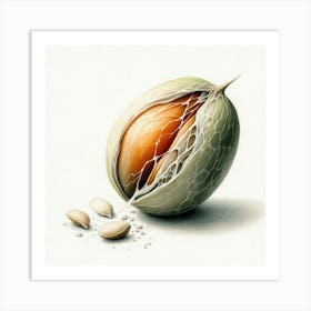 Nut Shell Art Print