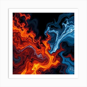 Abstract Painting 9 Poster