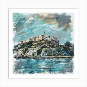 Alcatraz Island 1 Art Print