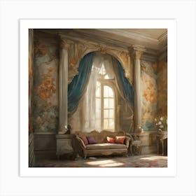 Room In A Castle 2 Art Print