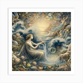 Mermaids 5 Art Print