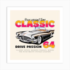 Drive Passion - car, bumper, funny, meme Art Print