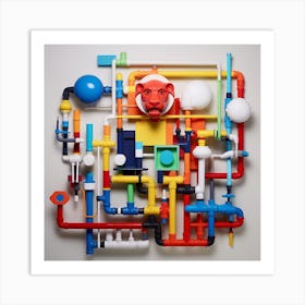 'Pipes' Art Print