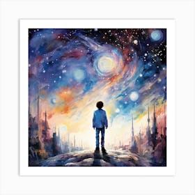 Starry Night 10 Art Print