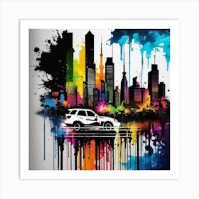 Cityscape 8 Art Print