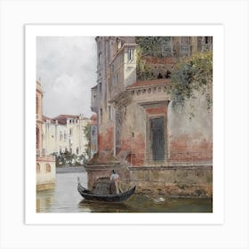 Palazzo Antonietta Brandeis Art Print