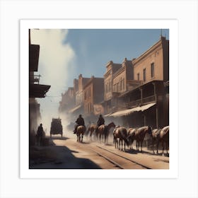 Red Dead Redemption 12 Art Print