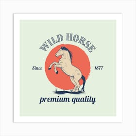 Wild Horse Art Print