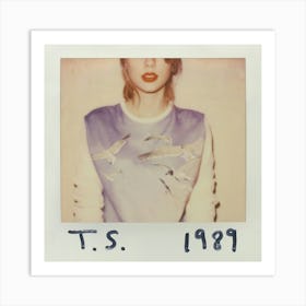 1989 - Taylor Swift - Album Cover Art Print