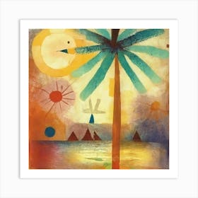 Palm Tree Art Print