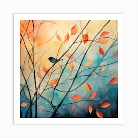 Autumn Glow Art Print