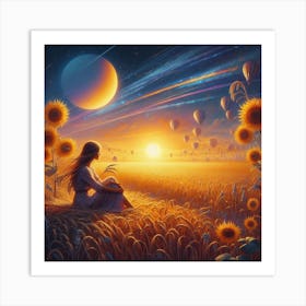 Sunflowers Art Print