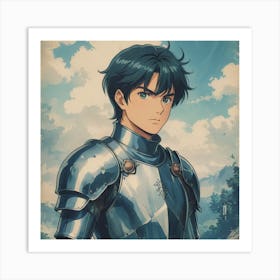 Young Knight Art Print