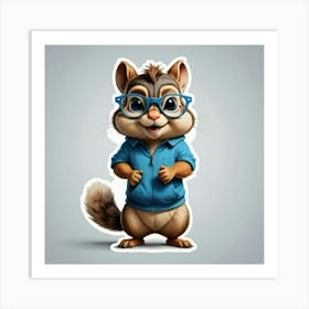 Chipmunk 1 Art Print