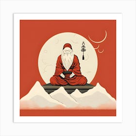 Santa Claus 3 Art Print