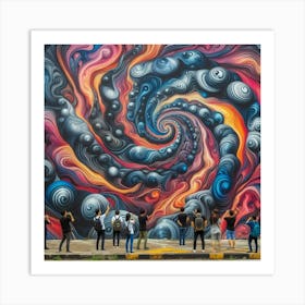 San Francisco Street Art Art Print