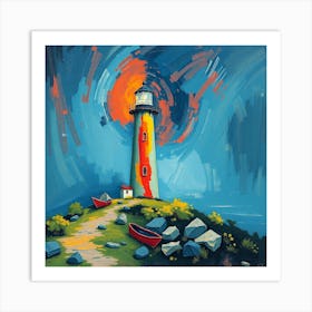 Lighthouse 47 Art Print