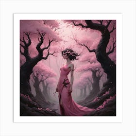 Sakura Blossom Art Print