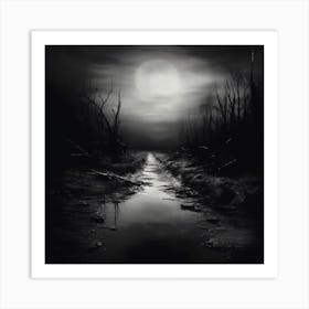 Dark Forest Art Print