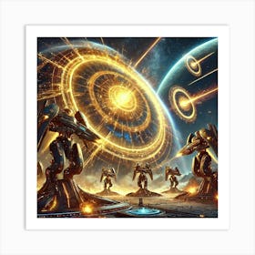 Solar Wardens Solar Shields Art Print